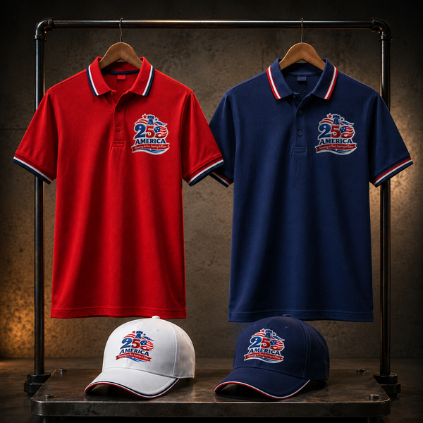 Family Pack – 2 T-Shirts + 2 Caps Bundle